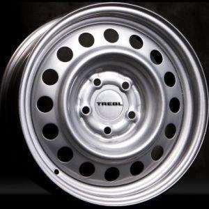 Диск Стальной TREBL мод.64G48L_P (палета) 15х6 PCD 5х139,7 ET40 DIA98.6  Silver  